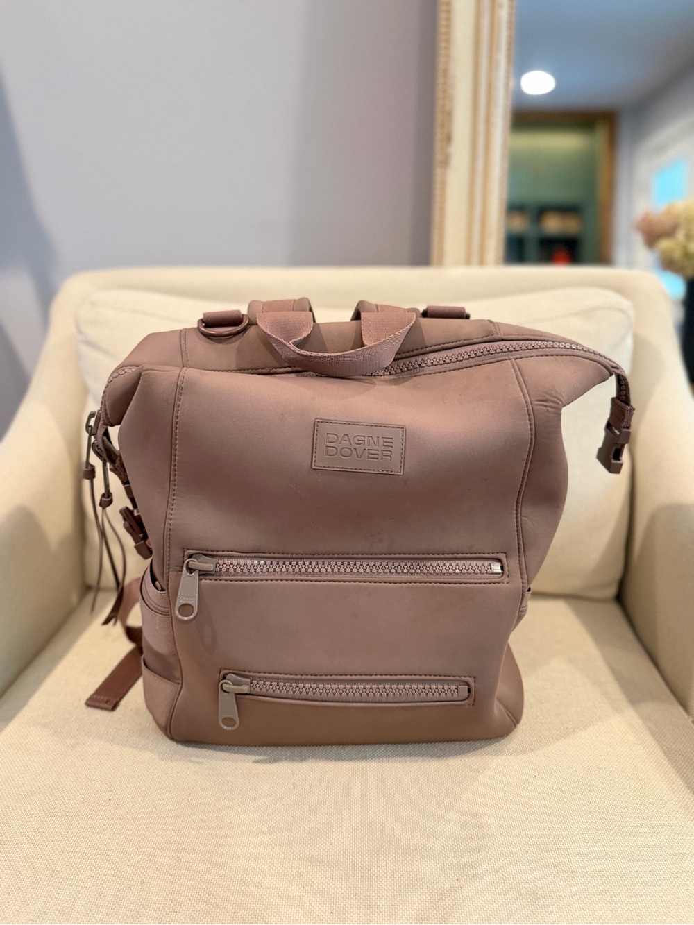 Dagne Dover Mauve Diaper Bag